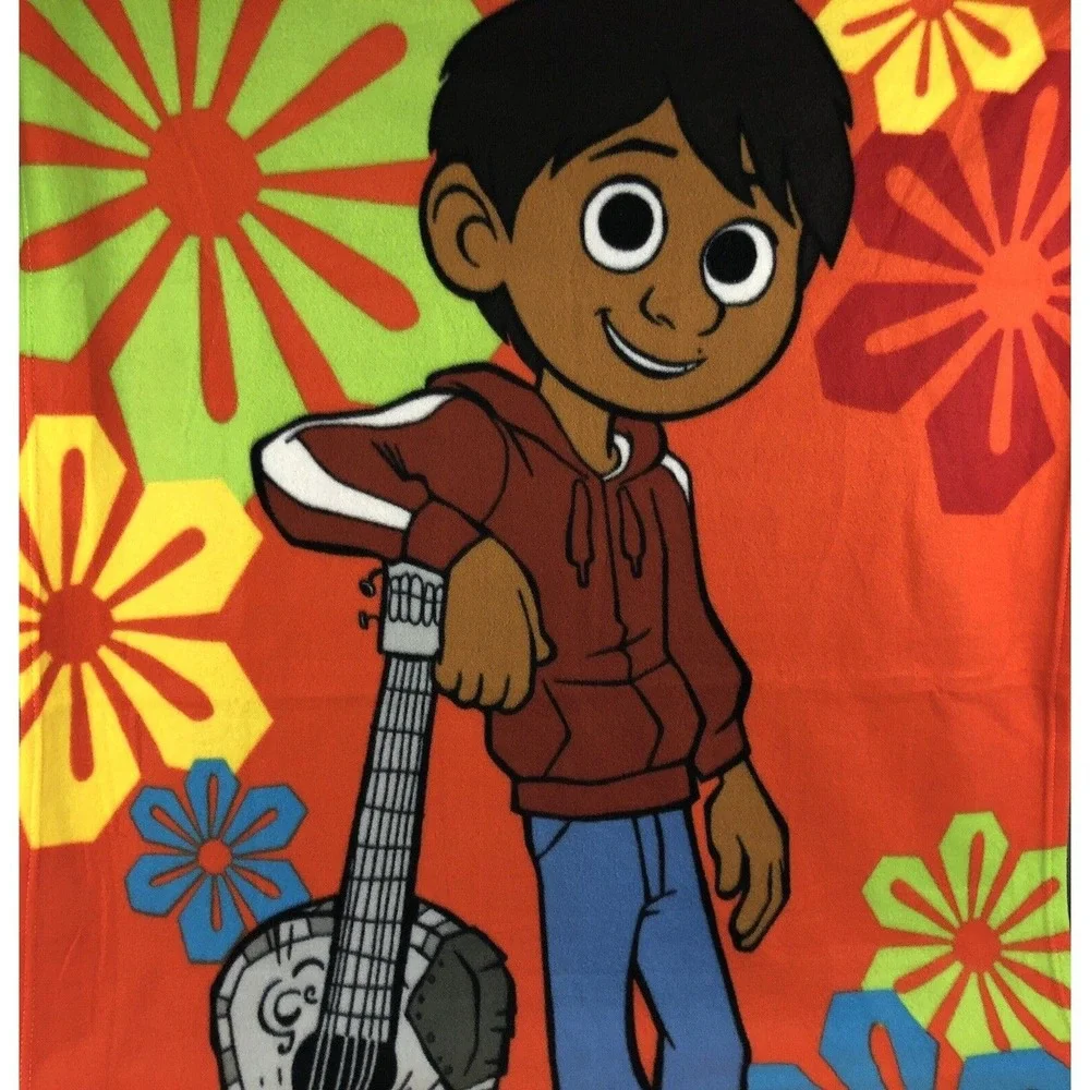 COCO Disney Movie Club Throw Blanket Cover 48